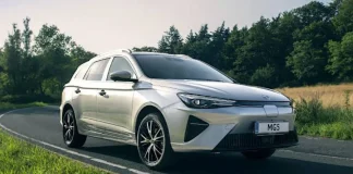 MG5 Electric Car Makes Its Debut for Market Research in Pakistan MG5 Electric Car