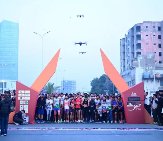 First Karachi Marathon was held successfully Karachi Marathon