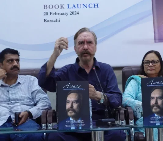 Ansar Burney Launches Autobiography “Awaaz” Ansar Burney