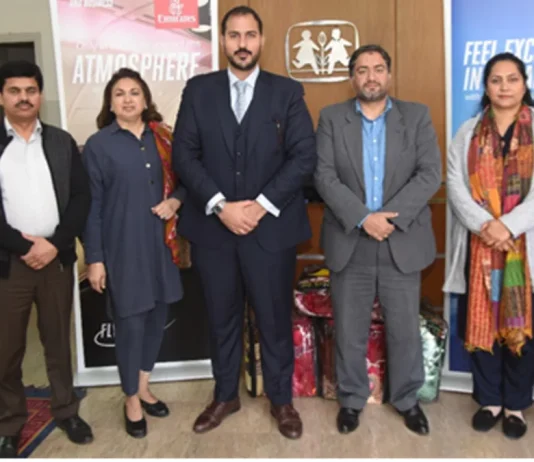 Emirates supports local charity in Islamabad as part of its 25th anniversary celebrations Emirates
