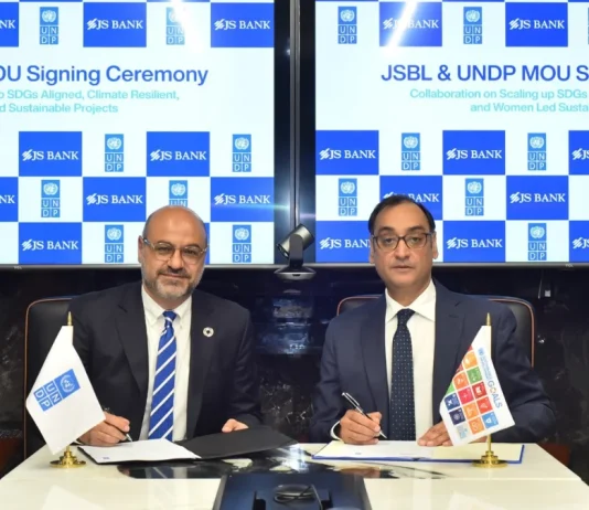 JS Bank Joins Hands with UNDP to promote gender-inclusive and climate-resilient businesses in Pakistan JS Bank UNDP