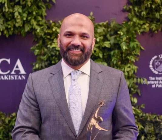 Ziad Chowdhrey awarded for professional excellence as the finance leader! Ziad Chowdhrey