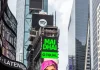 Spotify features Tharparkar artist Mai Dhai on Times Square as the EQUAL PK ambassador for June 2024 Tharparkar