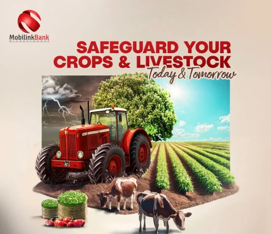 Mobilink Bank introduces climate insurance to protect agri-borrowers from climate risks Mobilink Bank climate insurance