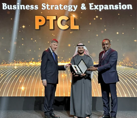PTCL Group Wins ‘Best Business Strategy and Expansion’ at SAMENA LEAD Awards 2024 Best Business Strategy and Expansion