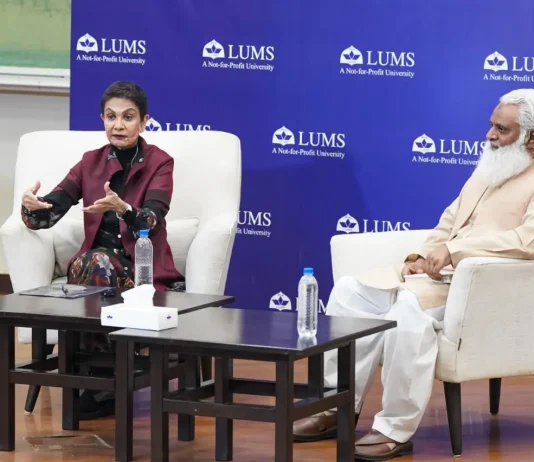 A revolutionary approach to Cancer, and the role of Art in Healing; A series of talks by Dr. Azra Raza at LUMS Raza