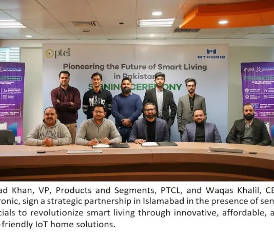 PTCL and MTronic set to redefine lifestyles by automating homes with cutting-edge IoT solutions PTCL MTronic