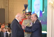 Hussain Dawood, key figure of Pakistan’s private sector, conferred Hilal-i-Imtiaz Hussain Dawood