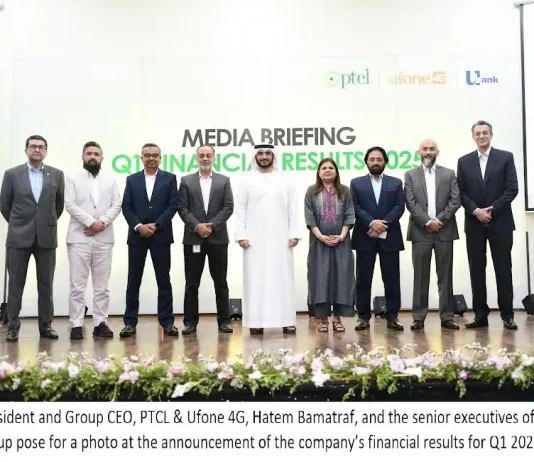 PTCL Group continues to report double digit revenue growth in Q1 2025 PTCL