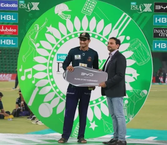 BYD ‘Seals’ Victory with HBL PSL X’s Player of the Tournament BYD PSL