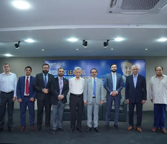 Farooq Naseem, Chairman & CEO DWP Group, Inspires Future Leaders at UMT Farooq Naseem