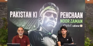 Noor Zaman Embarks on Global Squash Journey with PTCL Group Noor Zaman