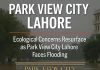 Ecological Concerns Resurface as Park View City Lahore Faces Flooding Park View City