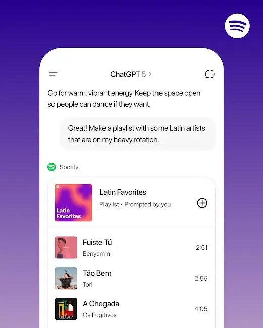 Spotify ChatGPT