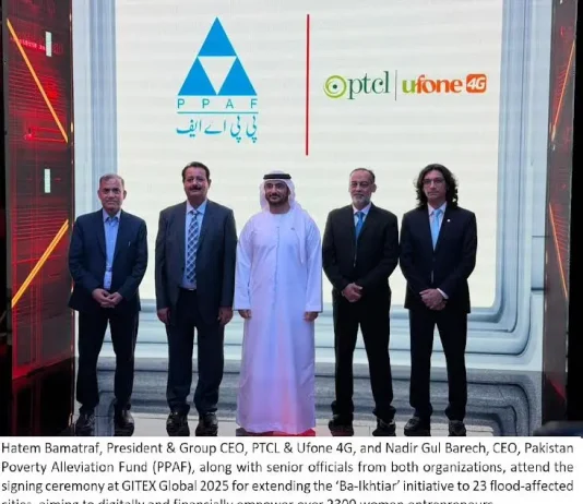 PTCL Group and PPAF Announce Expansion of ‘Ba-Ikhtiar’ Initiative at GITEX Global 2025 to Empower Over 2,300 Women Ba-Ikhtiar