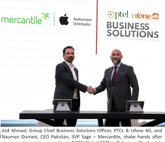 PTCL Group expands partnership with Mercantile at GITEX GLOBAL 2025 to offer Apple’s full product range to enterprise customers PTCL Mercantile