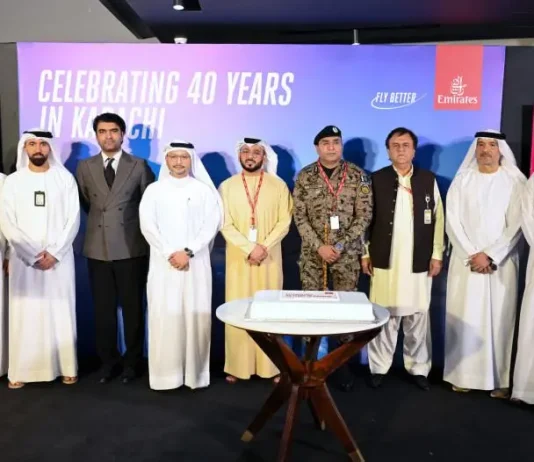 Emirates Showcases Retrofitted B777 with Premium Economy to Celebrate 40th Anniversary of Operations to Karachi Emirates