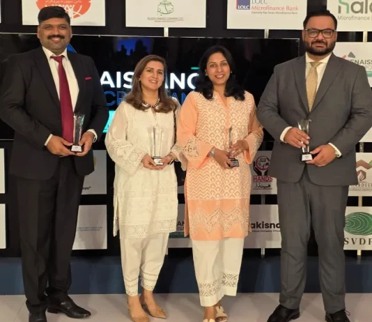 Mobilink Bank Bags Four Awards at AMC-9 for Digital Innovation and Financial Inclusion Mobilink Bank