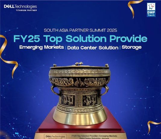 DWP Technologies wins Top Solution Provider award at Dell Technologies South Asia partner summit 2025 DWP Technologies dell